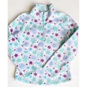 Green Soda Snowflake Fleece